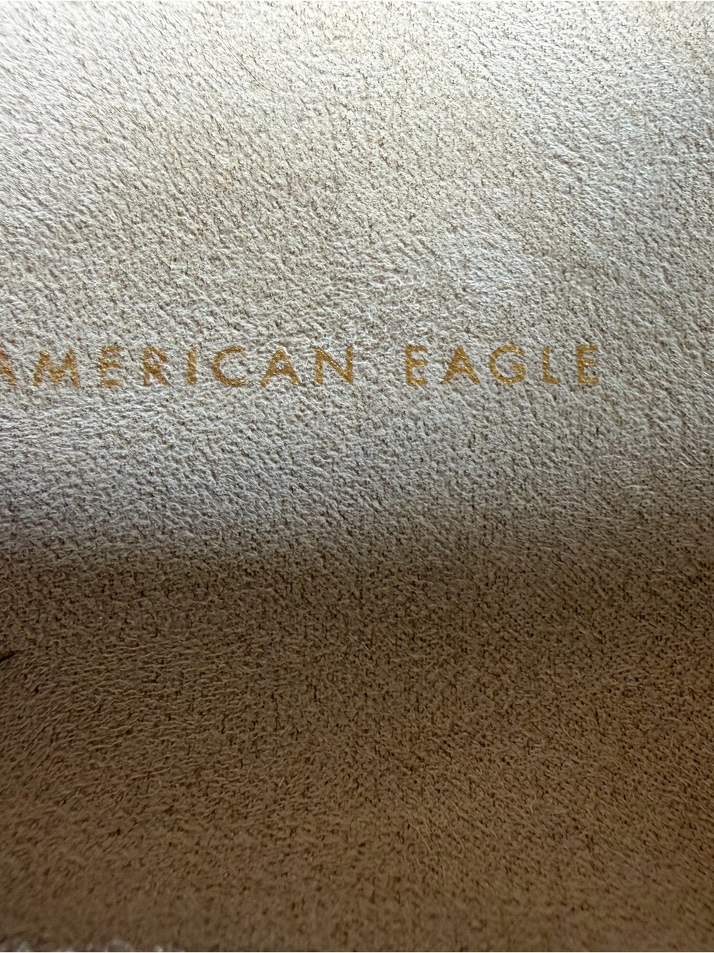 American Eagle Outfitters Suede Adjustable Buckle Clogs in Tan - Picture 4 of 4